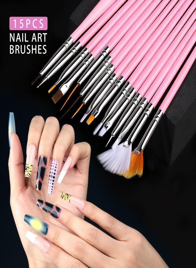 تينيتور مجموعة تينيتور من 4 علب من زينة الأظافر والأحجار الكريمة، طقم أحجار الراين للأظافر مع فرش تزيين الأظافر وحامل للأظافر، أدوات تصميم الأظافر مع 15 قطعة من ملصقات الأظافر، لآلئ ذهبية لتزيين أظافر النساء - Image 2